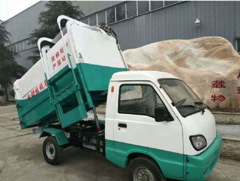 點擊查看詳細信息<br>標題：自卸式電動四輪垃圾車 閱讀次數(shù)：2078